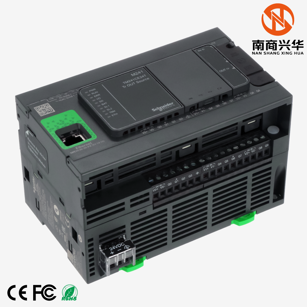 Schneider original new TM241CE24T Modicon M241 PLC controller Ethernet transistor output compact PLC module - Image 2