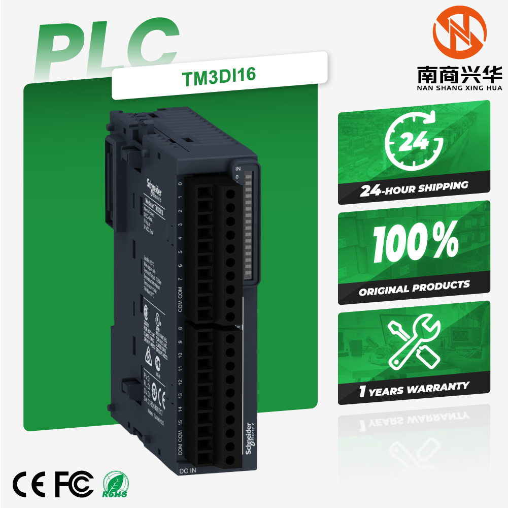 Controller Module Brand New Original Spot Plc Rs485 Digital Input Module Tm3 TM3DI16 PLC Programmable Controller