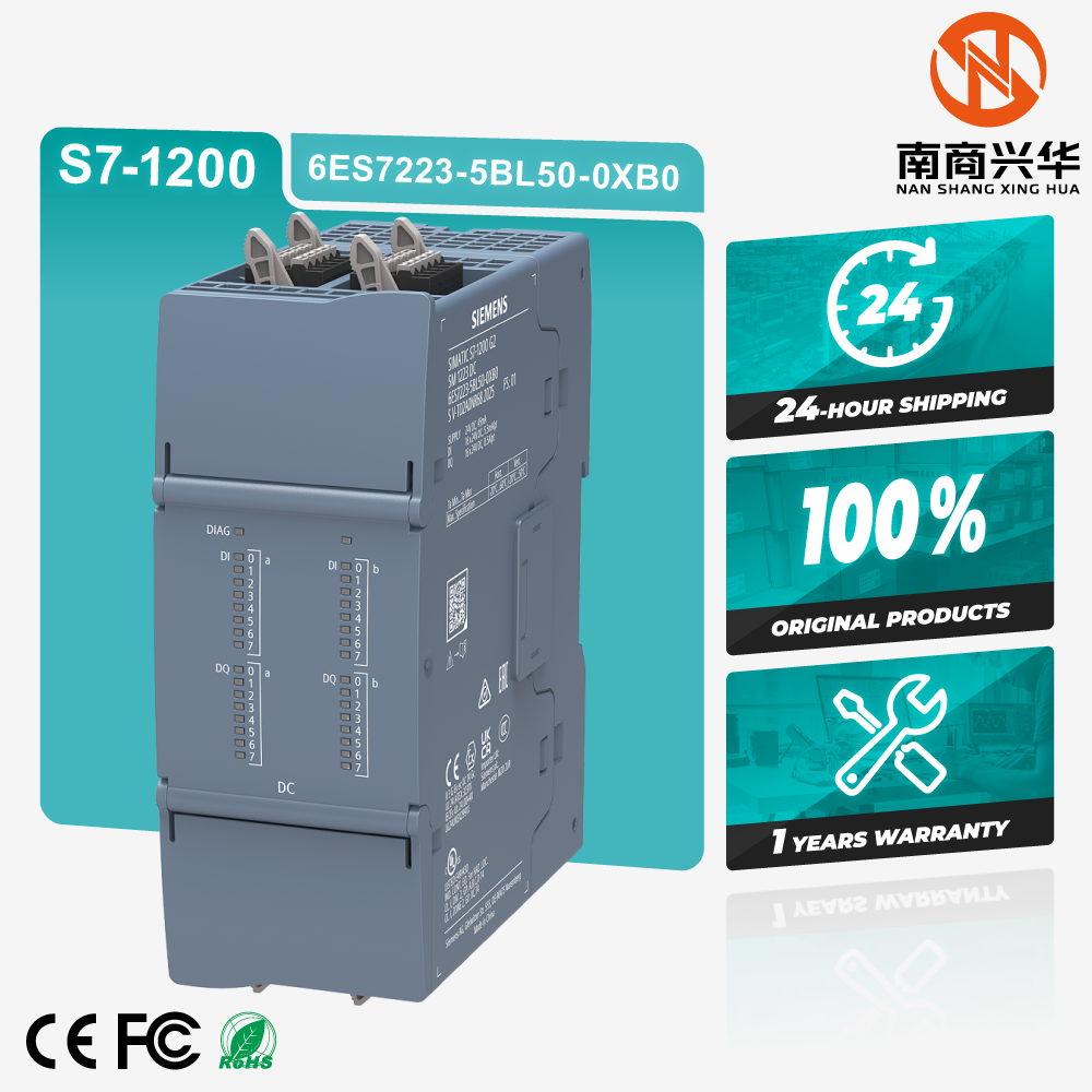 Siemens 6ES7223-5BL50-0XB0 SM1223 Digital I/O Module