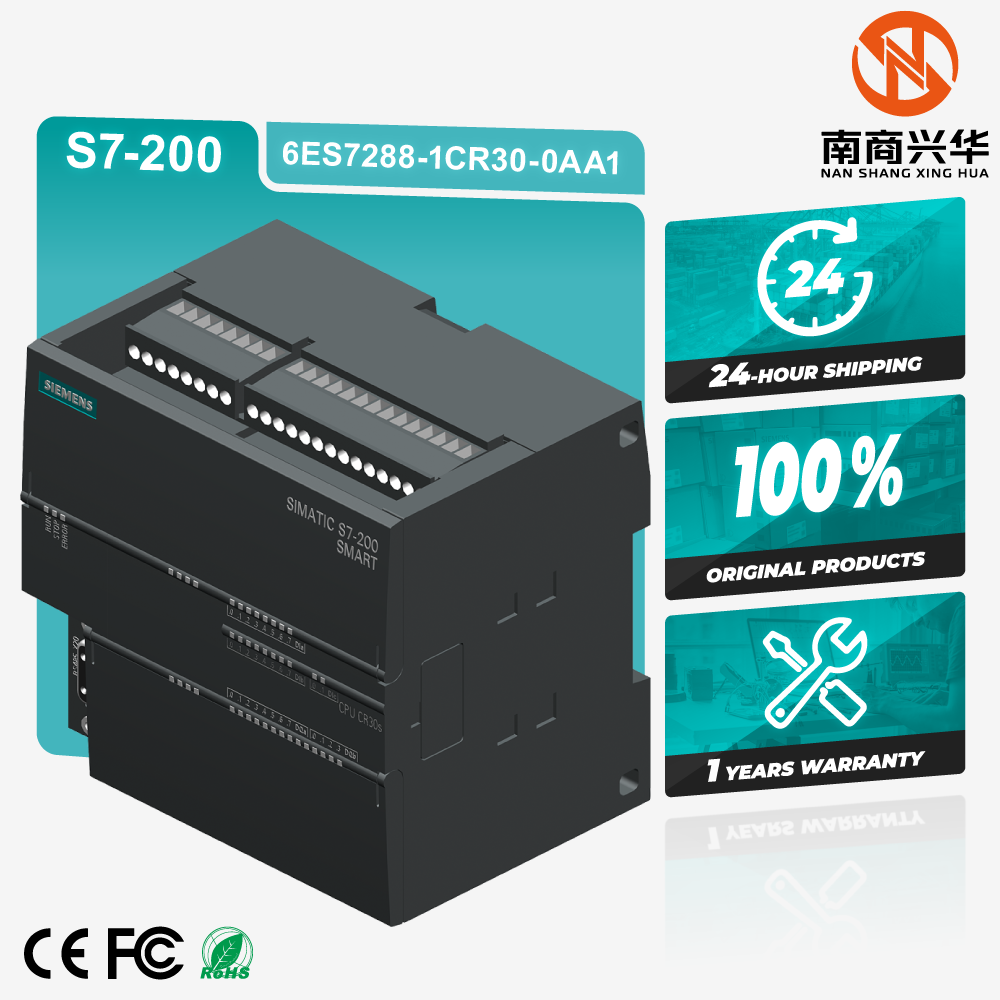 SIMATIC S7-200 SMART CPU CR30s AC/DC / Relay 18 DI/12 DQ