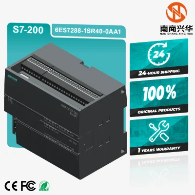 SIMATIC S7-200 SMART, CPU SR40, standard CPU module, relay output, 220 V AC or 110 DC power supply, 24 inputs/16 outputs