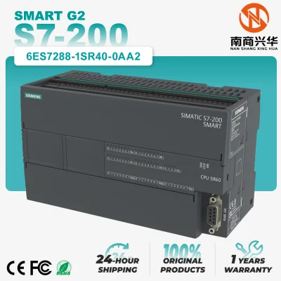 SIMATIC S7-200 SMART V3.0 PLC CPU SR60 Standard CPU Module, AC/DC/Relay, 36 Inputs/24 Outputs