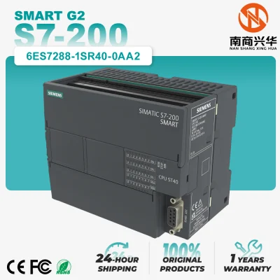 SIMATIC S7-200 SMART V3.0 PLC CPU ST40 Standard CPU Module, DC/DC/DC, 24 Inputs/16 Outputs