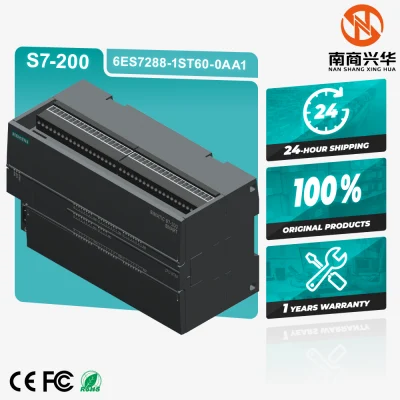 SIMATIC S7-200 SMART, CPU ST60, Standard CPU Module, Transistor Output, 24 V DC Power supply, 36 inputs/24 outputs