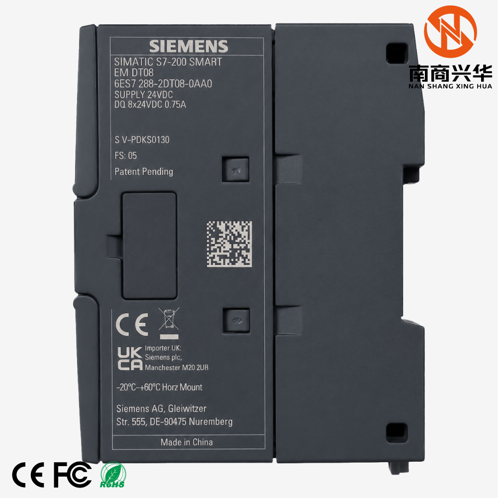 SIMATIC S7-200 SMART SM DT08, DQ 8x24 VDC/0.75 A PLC Expansion Module - Image 2