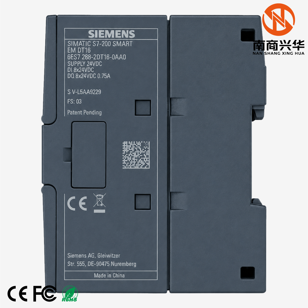 SIMATIC S7-200 SMART SM DT16, DI 8x24 VDC, DQ 8x24 VDC/0.75 A PLC Expansion Module - Image 2