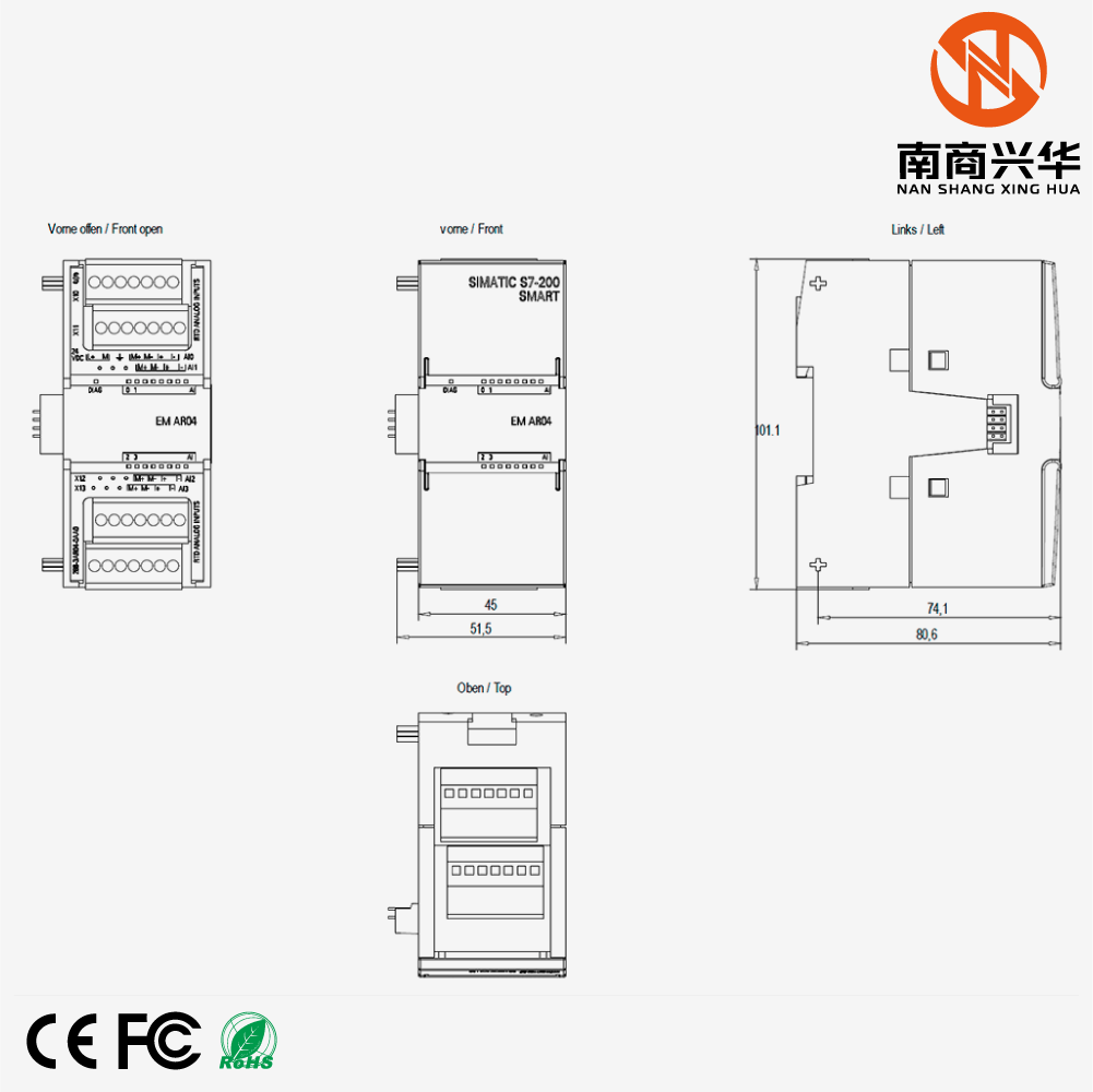 SIMATIC S7-200 SMART SM AR04, AI RTD 4x16 bit - Image 2