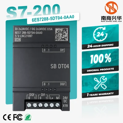 SIMATIC S7-200 SMART SB DT04, DI 2x24 VDC, DQ 2x24 VDC/0.75 A PLC Expansion Module